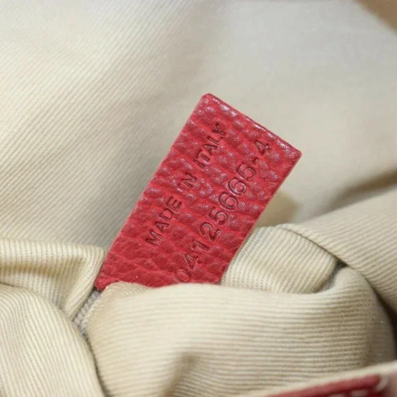 authentic Chloe Shoulder Bag Reds Leather - Picture 10 of 14